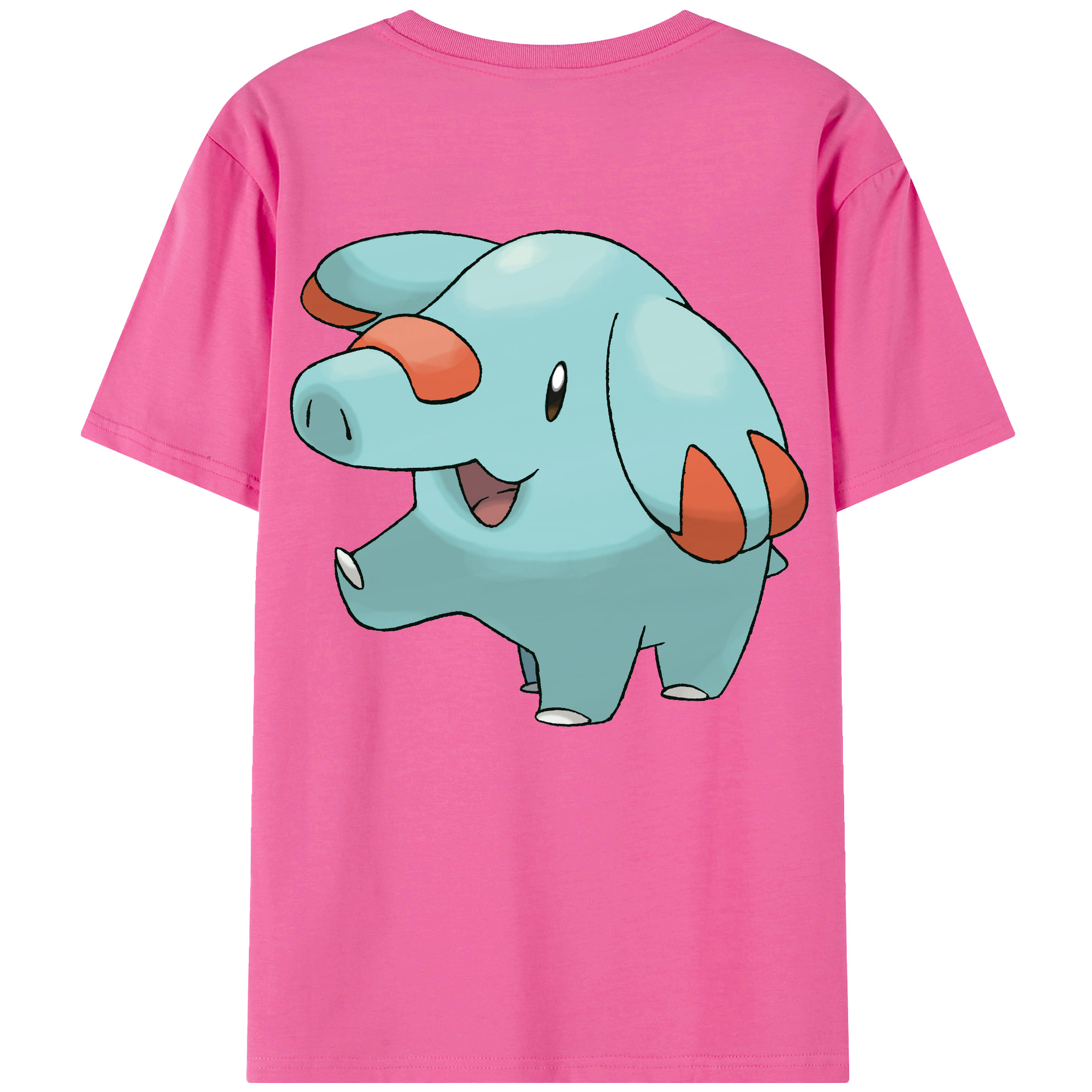 （画像用） ポケットモンスター Pokémon レディース半袖Tシャツ(バックプリント)